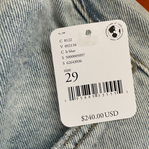 tsubi Free People Playback Skream Trashed Jeans - Picture 3 of 5